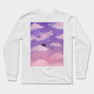 Pastel Mothman Sky Long Sleeve T-Shirt